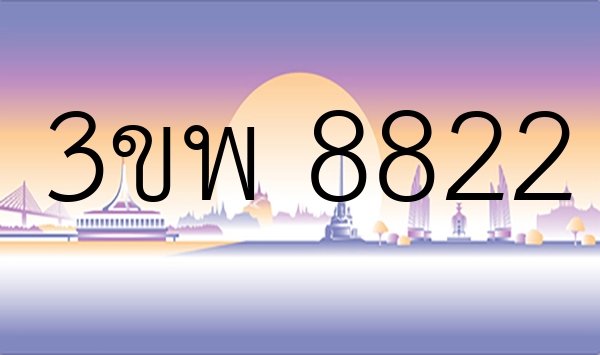 3ขพ 8822